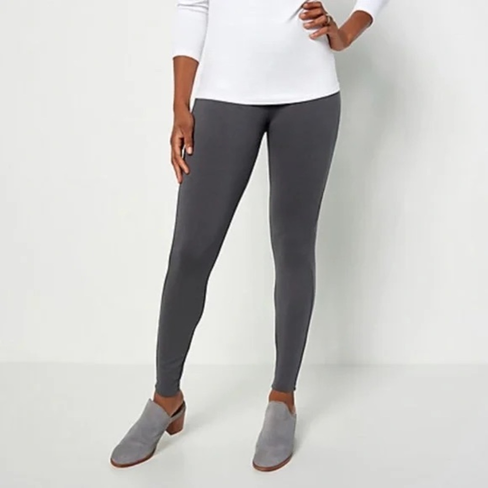 GIRL WITH CURVES Regular Knit Crepe Leggings A461744